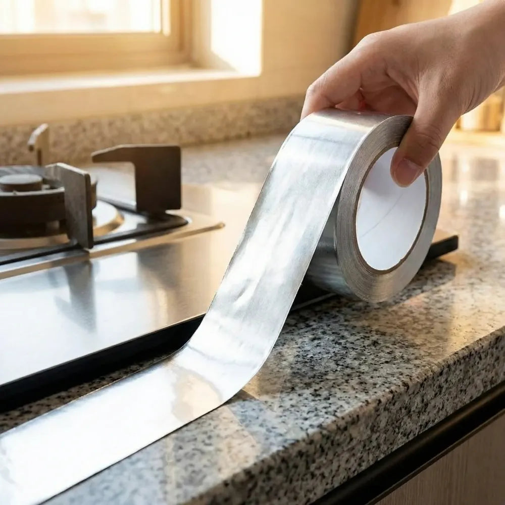 Heat-resistant aluminum foil tape