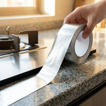 Heat-resistant aluminum foil tape