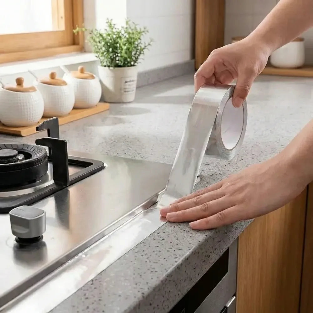 Heat-resistant aluminum foil tape