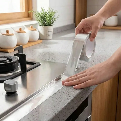 Heat-resistant aluminum foil tape