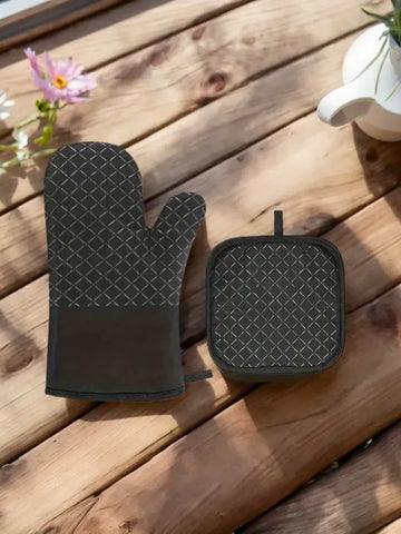 Heat-Resistant Non-Slip Oven Mitt