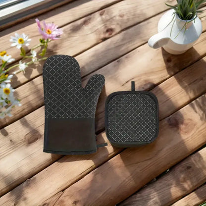 Heat-resistant non-slip oven mitt - home & kitchen