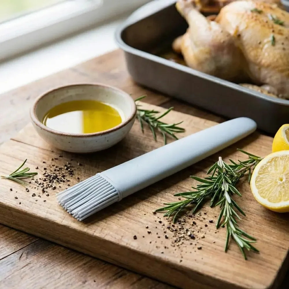 Heat-resistant silicone basting brush - kitchen tool