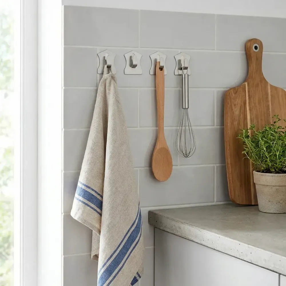 Heavy duty adhesive hooks - home improvement