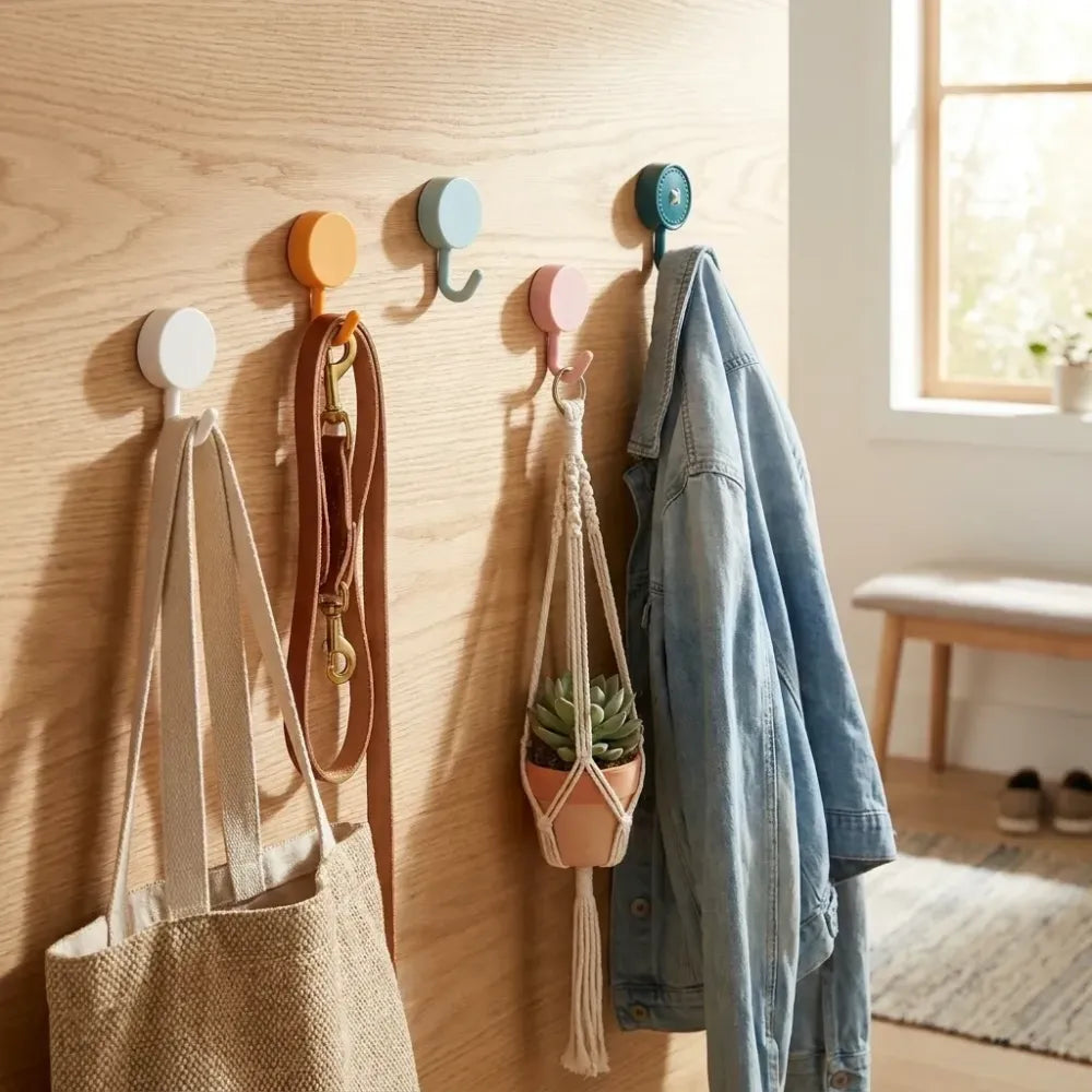 Heavy-duty adhesive hooks - home improvement