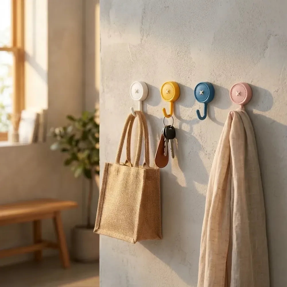 Heavy-duty adhesive hooks - home improvement