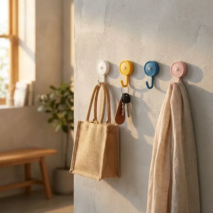 Heavy-duty adhesive hooks - home improvement