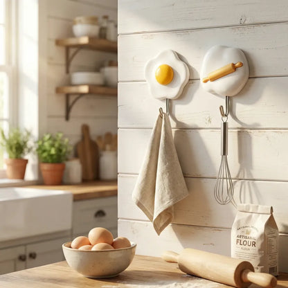Heavy duty adhesive hooks - home improvement