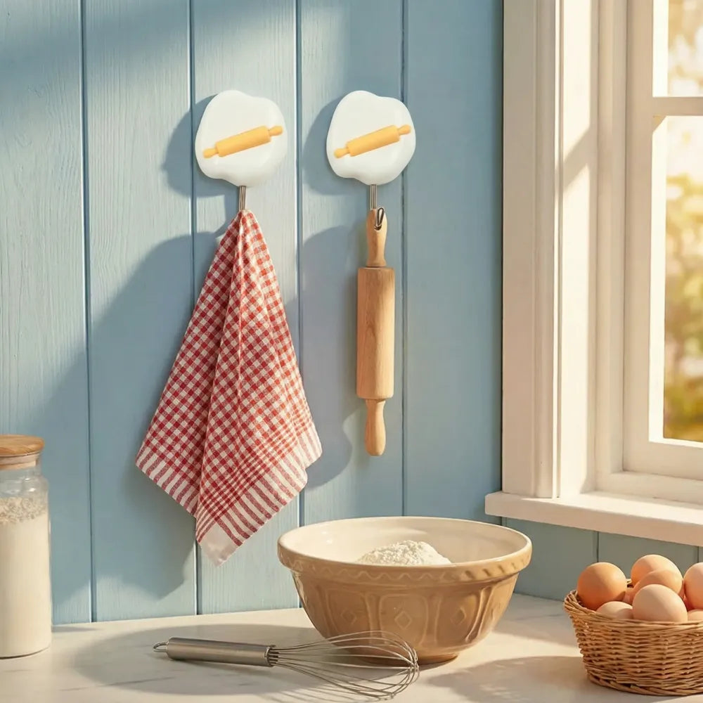 Heavy duty adhesive hooks - home improvement