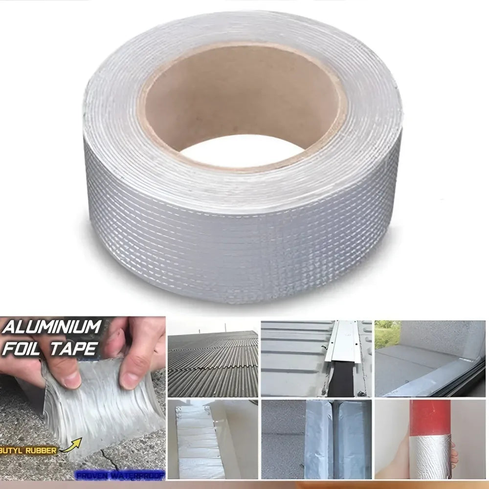 Heavy-duty aluminum foil tape