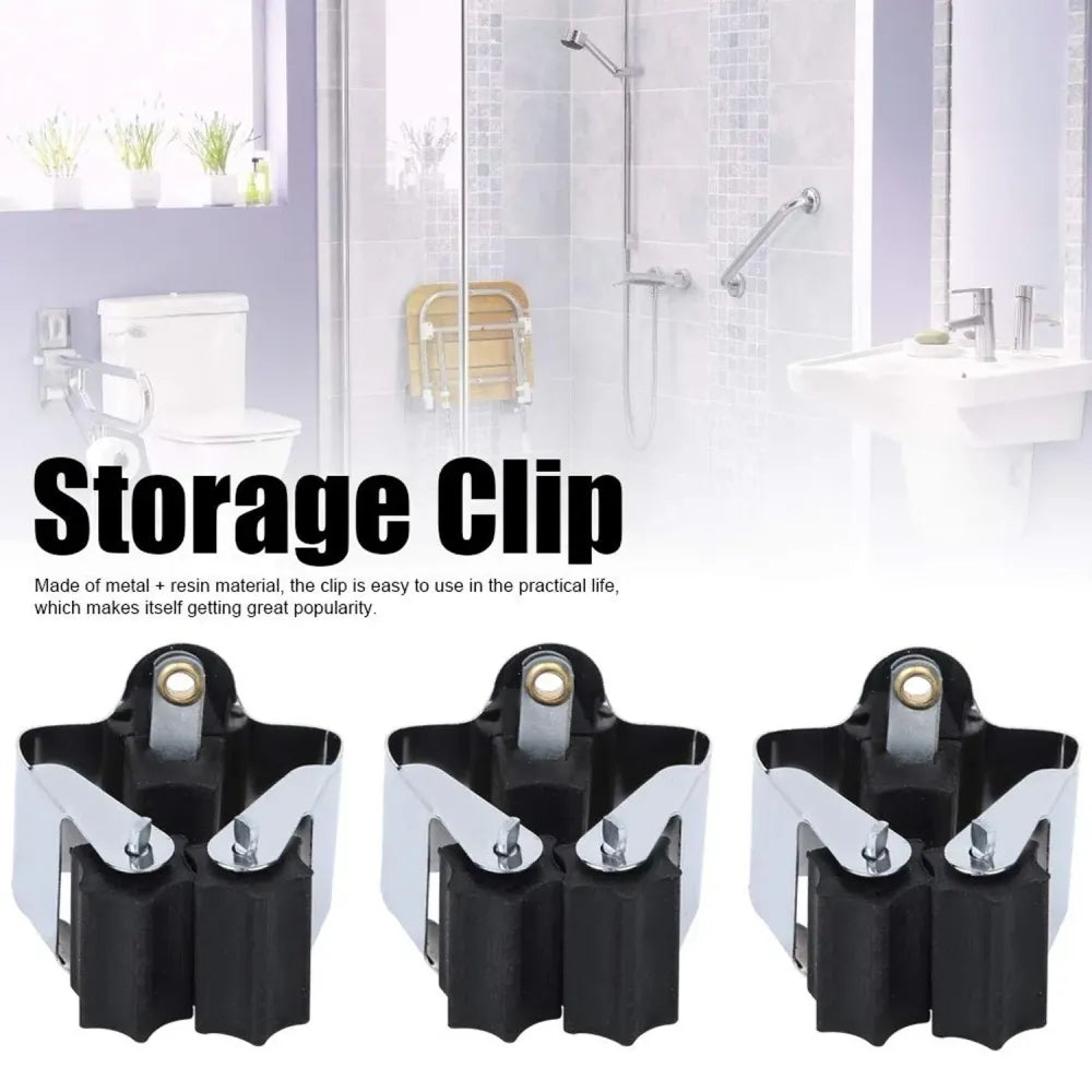 Heavy-duty broom holder - home improvement