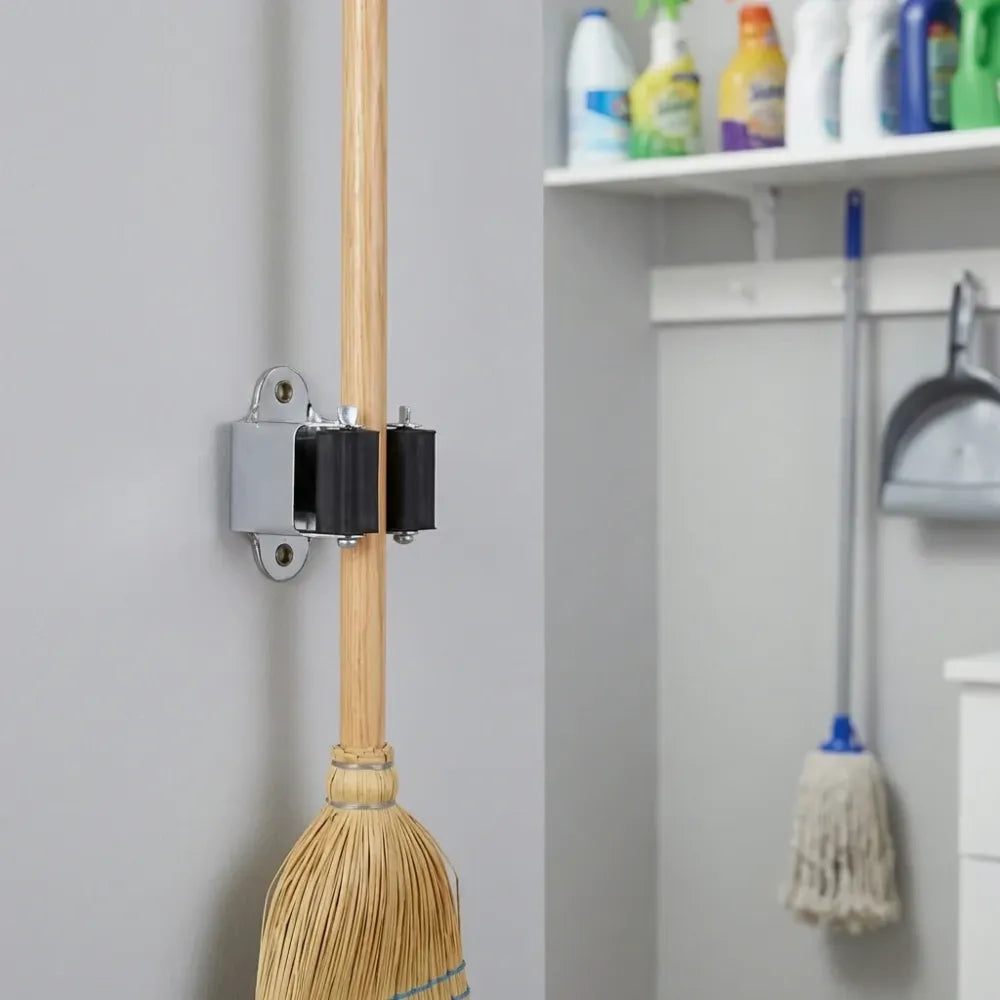 Heavy-duty broom holder - home improvement