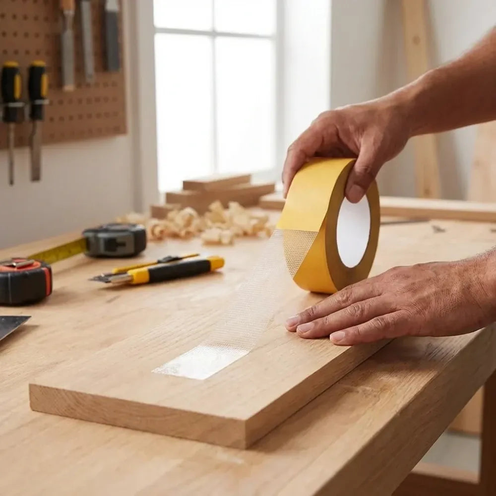 Heavy-duty carpet tape