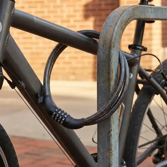 Heavy duty combination cable lock - hardware