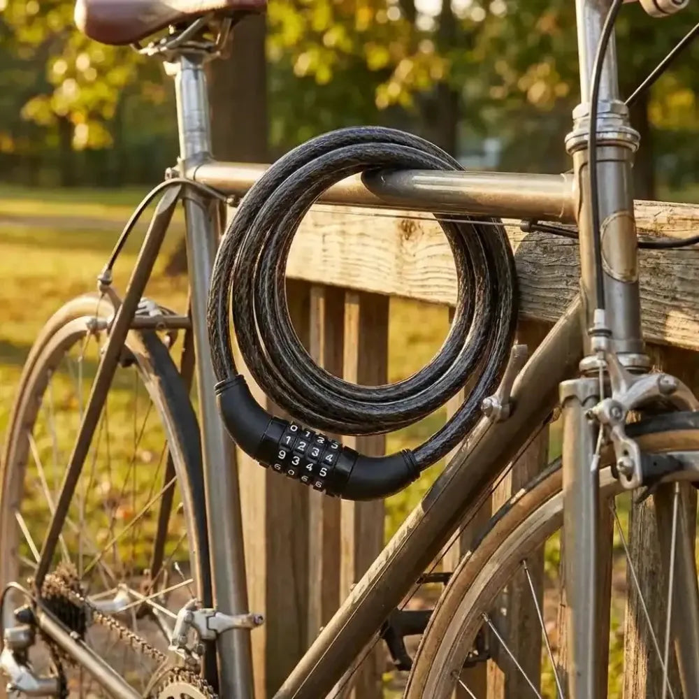 Heavy duty combination cable lock - hardware