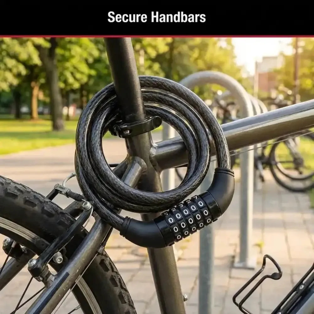 Heavy duty combination cable lock - hardware