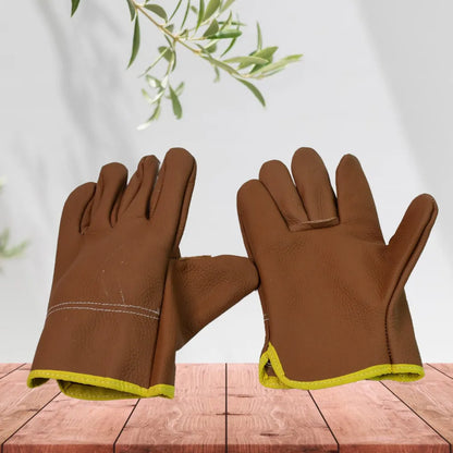 Heavy-duty garden gloves