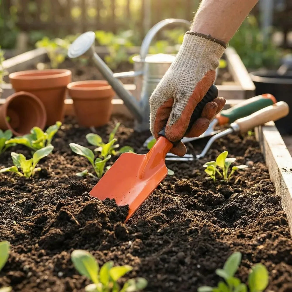 Heavy-duty garden khurpa - potential heroes