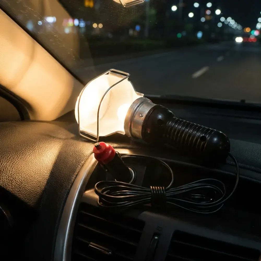 Heavy-duty hand work lamp for night repairs - home improvement