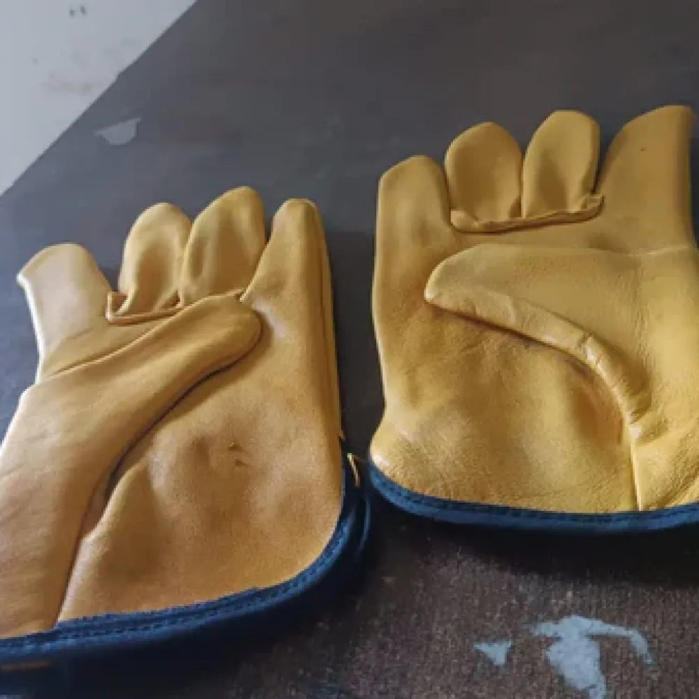 Heavy-duty leather gardening gloves - garden