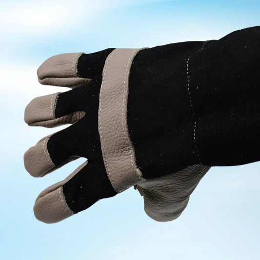 Heavy-duty leather gardening gloves - garden