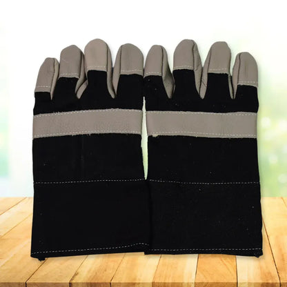 Heavy-duty leather gardening gloves - garden
