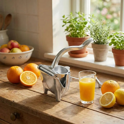 Heavy-duty manual fruit juicer - home & kitchen