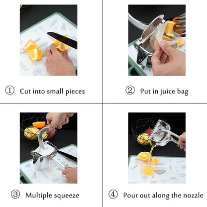 Heavy-duty manual fruit juicer - home & kitchen