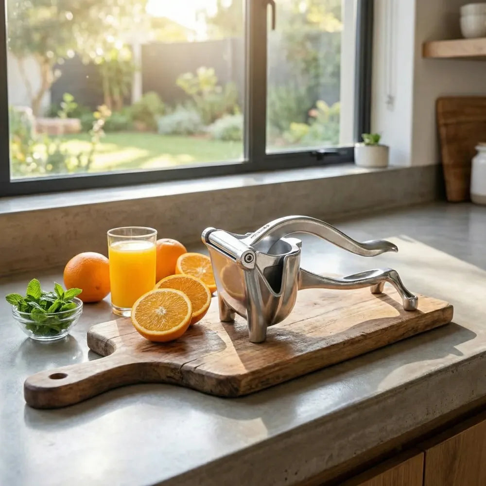 Heavy-duty manual fruit juicer - home & kitchen