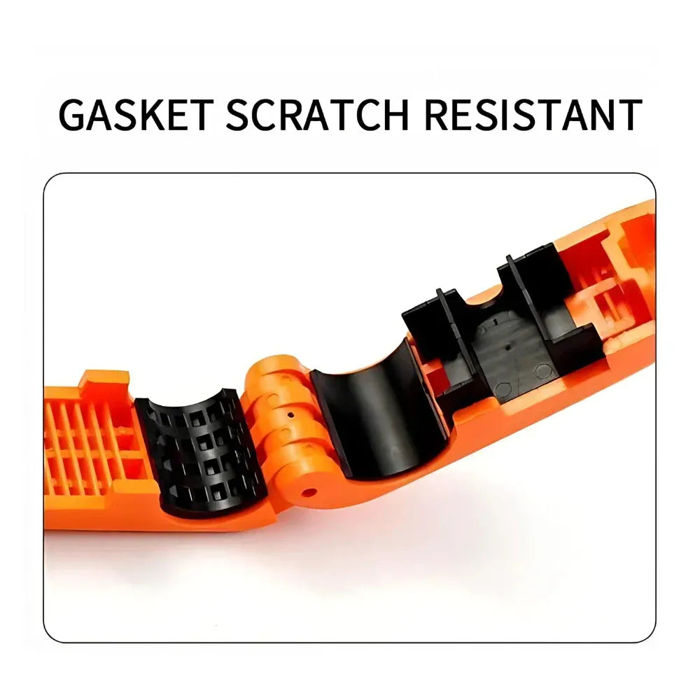 Heavy-duty motorcycle brake lock - automotive
