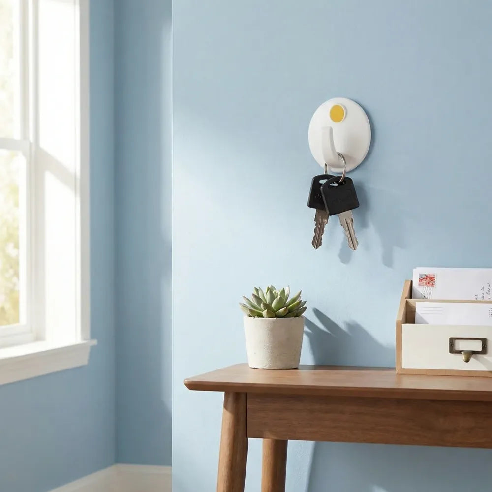 Heavy-duty self-adhesive wall hooks - home improvement