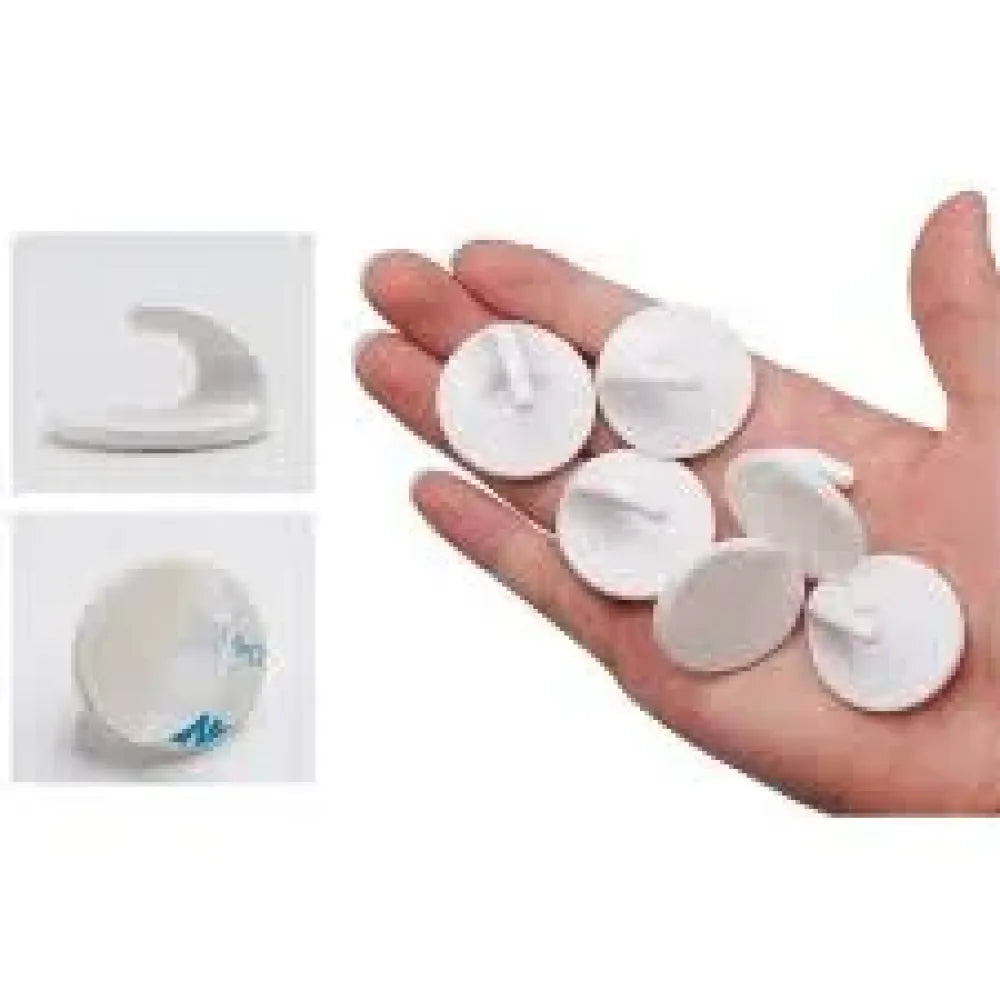 Heavy-duty self-adhesive wall hooks - home improvement