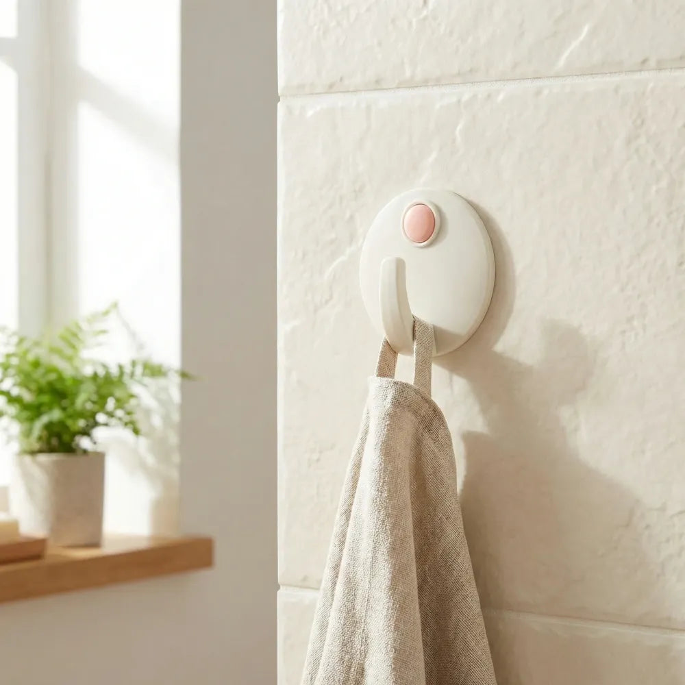 Heavy-duty self-adhesive wall hooks - home improvement