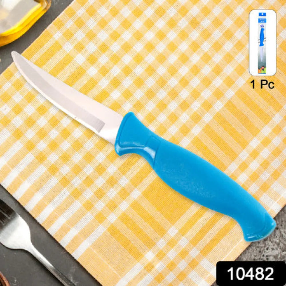 Heavy-duty stainless steel kitchen knife with ergonomic handle (1 pc) - home &