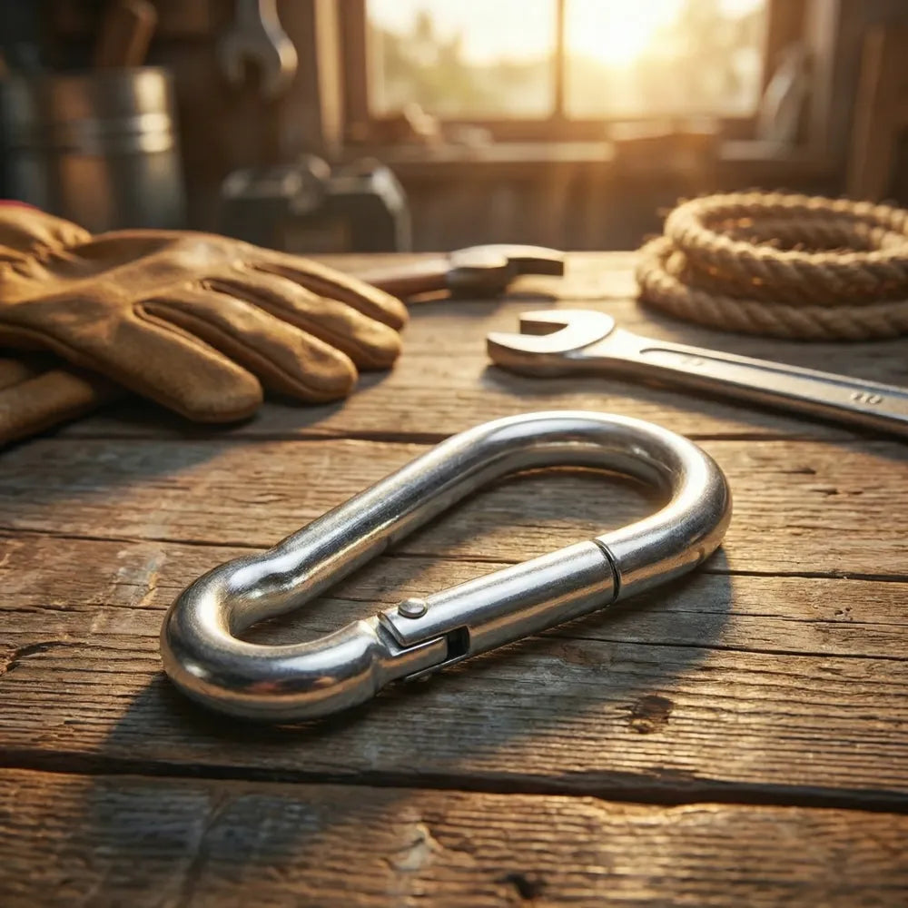 Heavy duty stainless steel snap hook - hardware