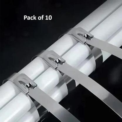 Heavy-duty steel cable ties