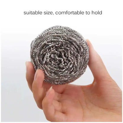 Heavy-duty steel scrubber - kitchen tool