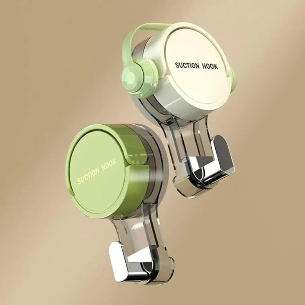 Heavy duty suction wall hooks