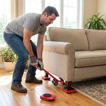 Heavy furniture mover tool set