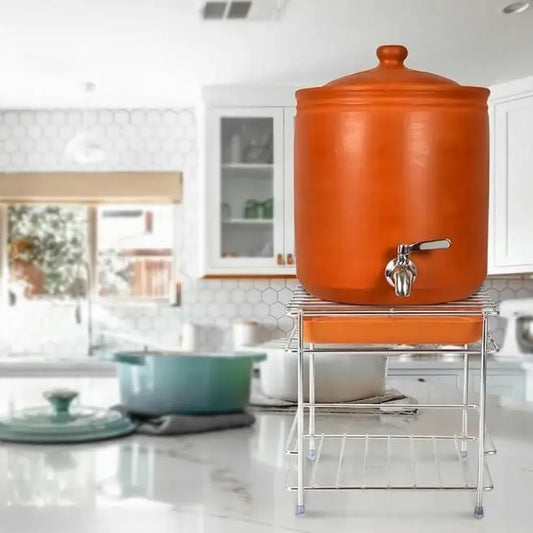 Heavy steel matka stand - summer product