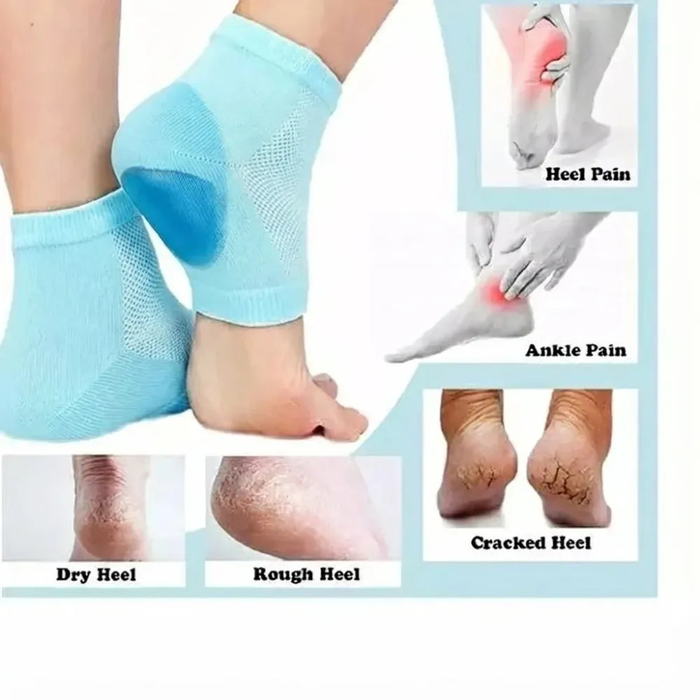 Heel pain relief socks - home & kitchen