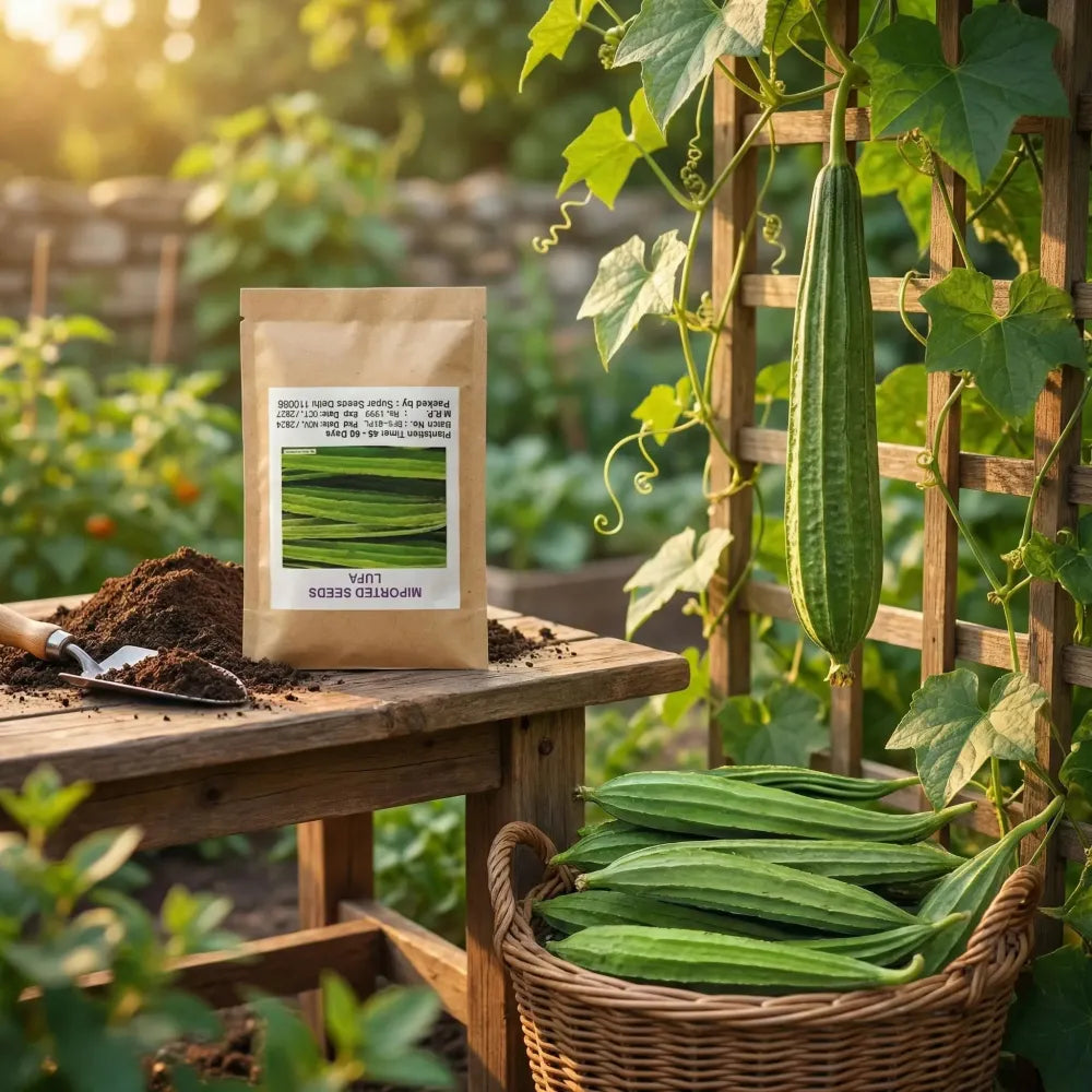 Heirloom luffa gourd seeds - gardening