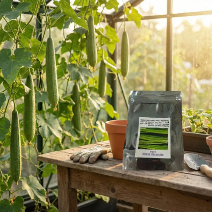 Heirloom luffa gourd seeds - gardening