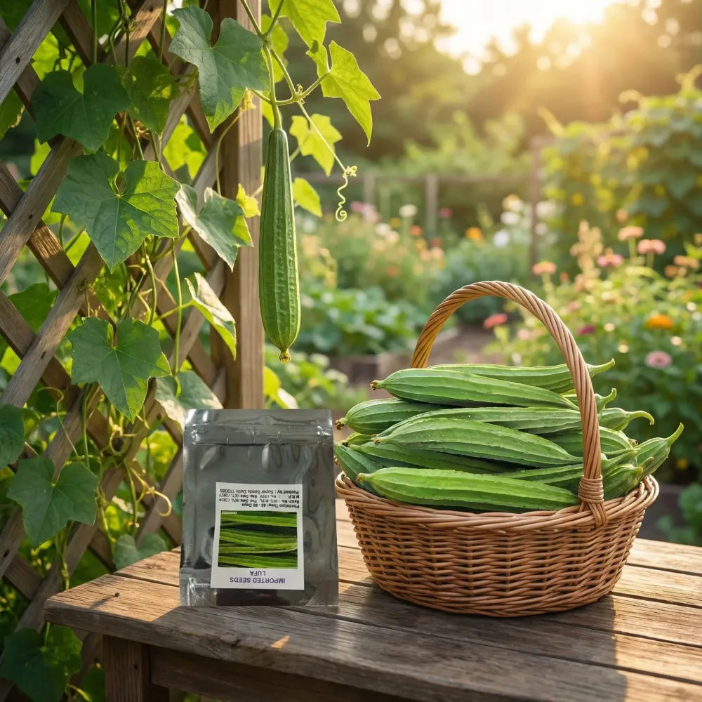 Heirloom luffa gourd seeds - gardening