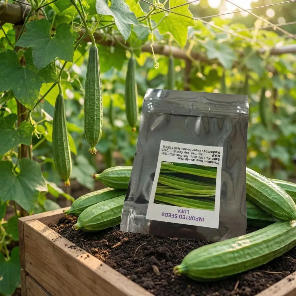 Heirloom luffa gourd seeds - gardening
