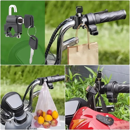 Helmet security lock - car and bike accessories