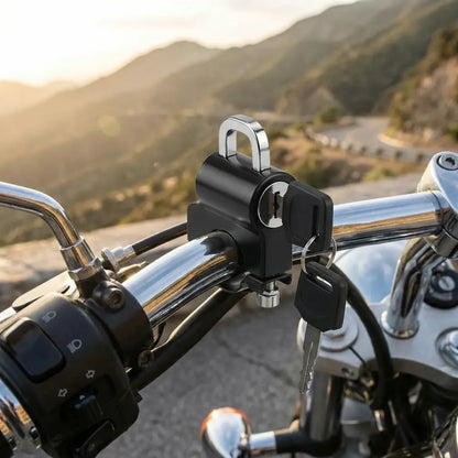 Helmet security lock - car and bike accessories