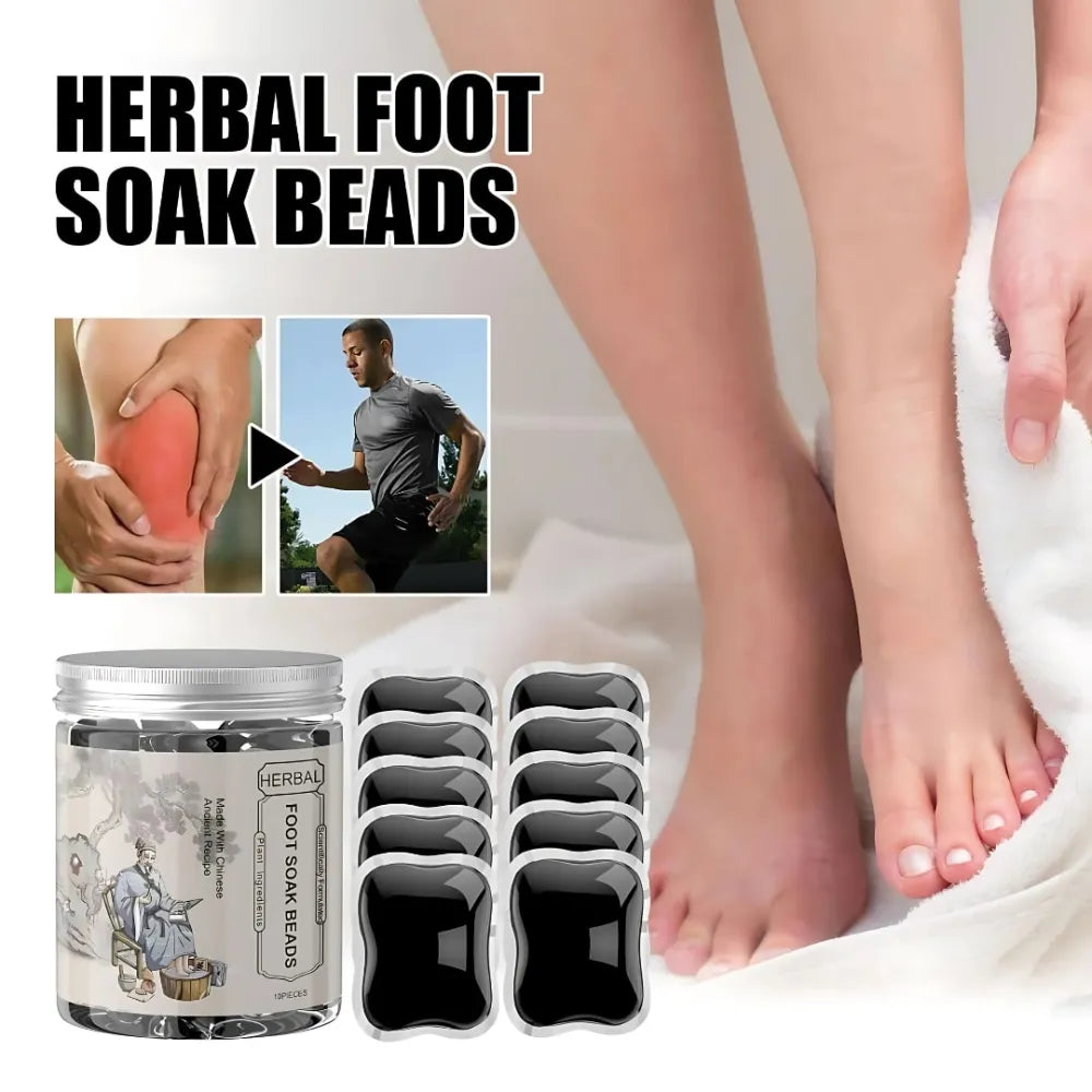 Herbal foot soaking beads