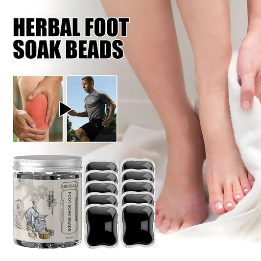 Herbal foot soaking beads