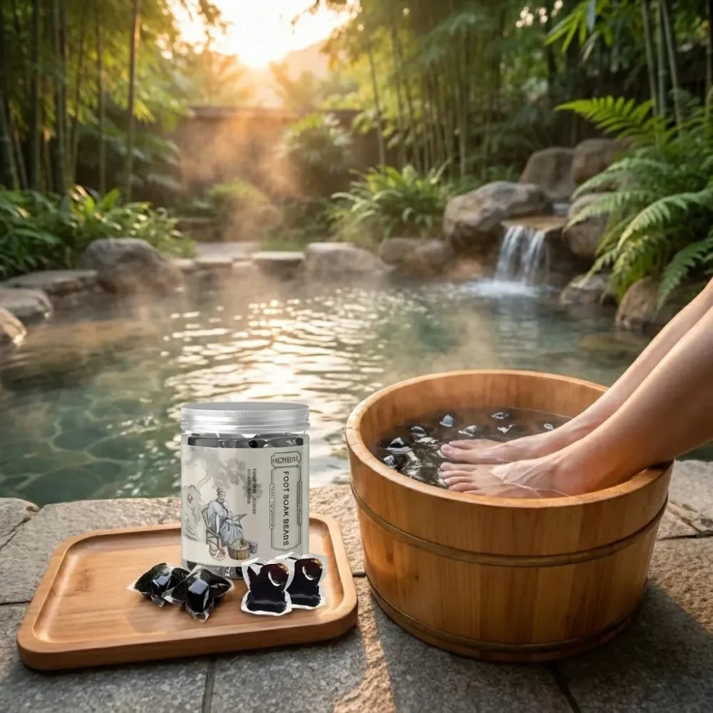 Herbal foot soaking beads